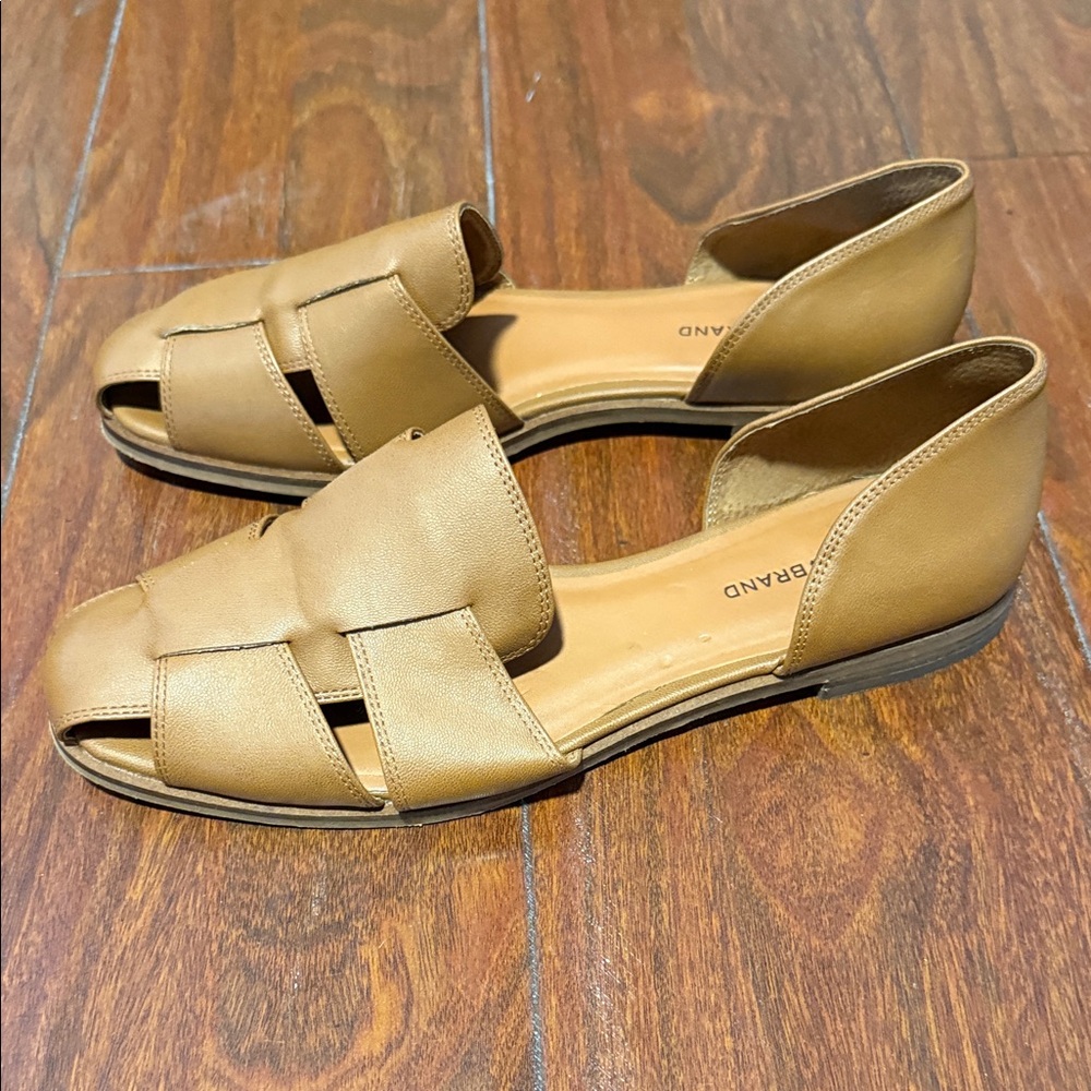 Lucky Brand Tan Leather Loafers